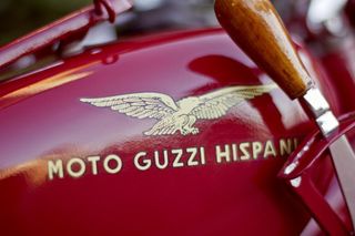 Moto Guzzi Hispania 65 Roja