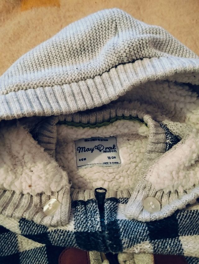 Abrigo chaqueta bebé Mayoral 4-6 meses