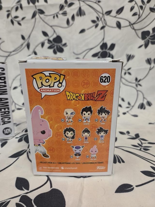 Funko Pop! Buu Dragon Ball Z 620 + Capitán América