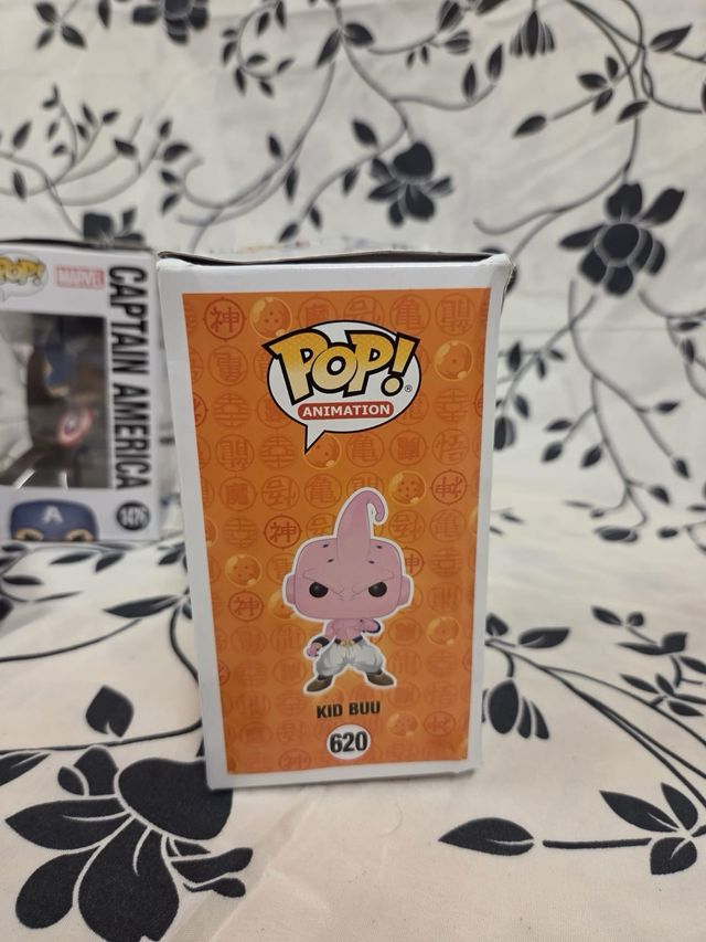 Funko Pop! Buu Dragon Ball Z 620 + Capitán América