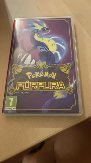 Videojuego Pokémon Púrpura Nintendo Switch