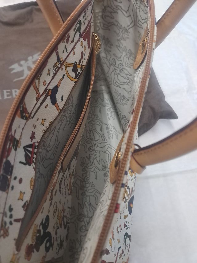 Borsa grande Piero Guidi multicolor