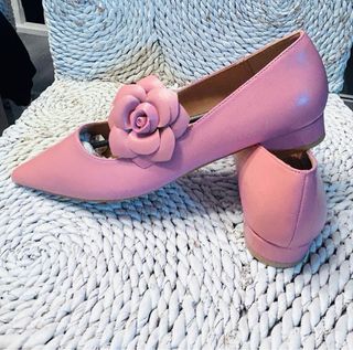 Zapato planos rosa  T39 un capricho 