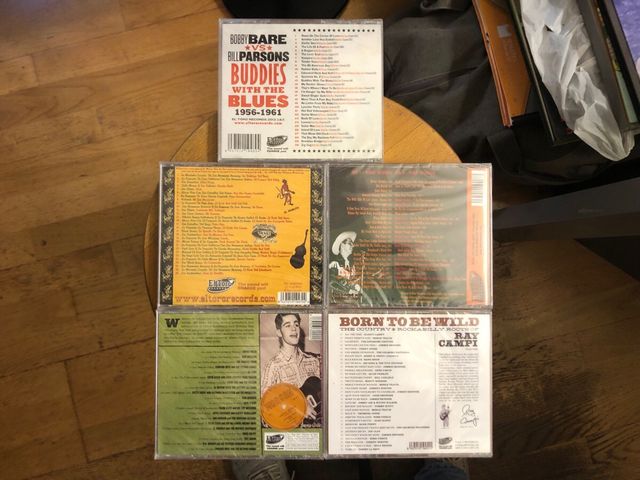 Lote 5 CDs Rockabilly Boogie Swing El Toro Records