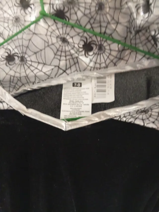 Disfraz Halloween Niña Araña Talla 7-9 años