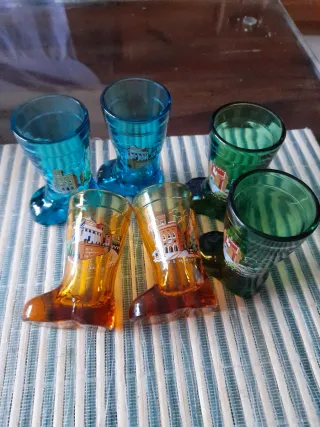 Chupitos Botas Vintage (Set de 6)