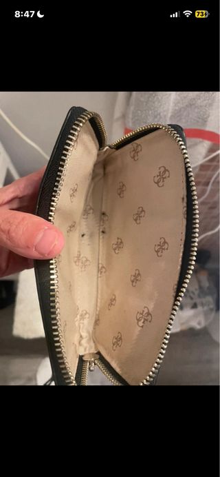 Cartera monedero Guess negra