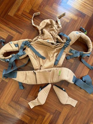 Mochila Portabebé Boba X Linen Rye