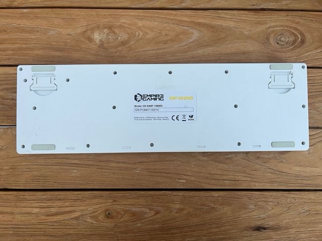 Teclado y Ratón Gaming Empire Gaming Blancos