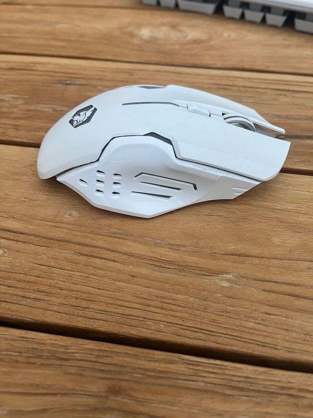 Teclado y Ratón Gaming Empire Gaming Blancos