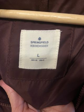 Cazadora Springfield R(ECO)nsider 3/4 Morado