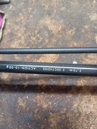 Caña Spinning Green Line con Carrete