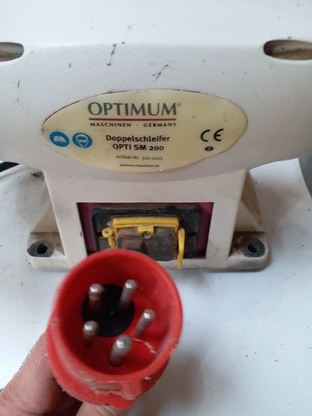 Esmeriladora OPTIMUM Modelo Alemán