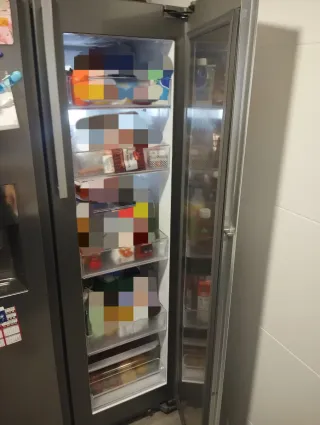 Nevera Americana Acero Inoxidable Samsung