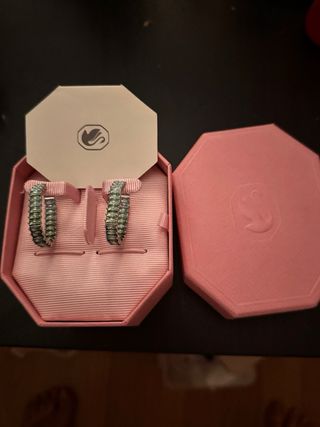 Pendientes Swarovski Matrix Hoop 
