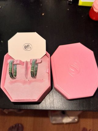 Pendientes Swarovski Matrix Hoop 