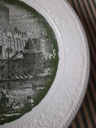 Plato inglés porcelana vintage