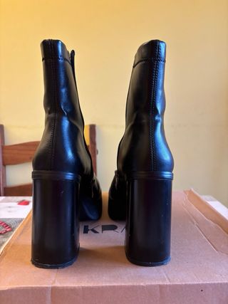 Botines mujer tacón plataforma