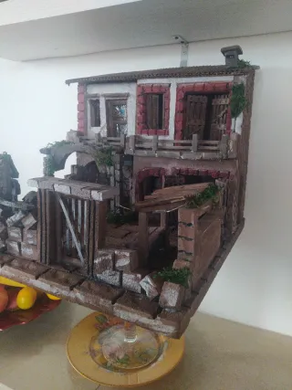 Presepe artigianale fatto a mano