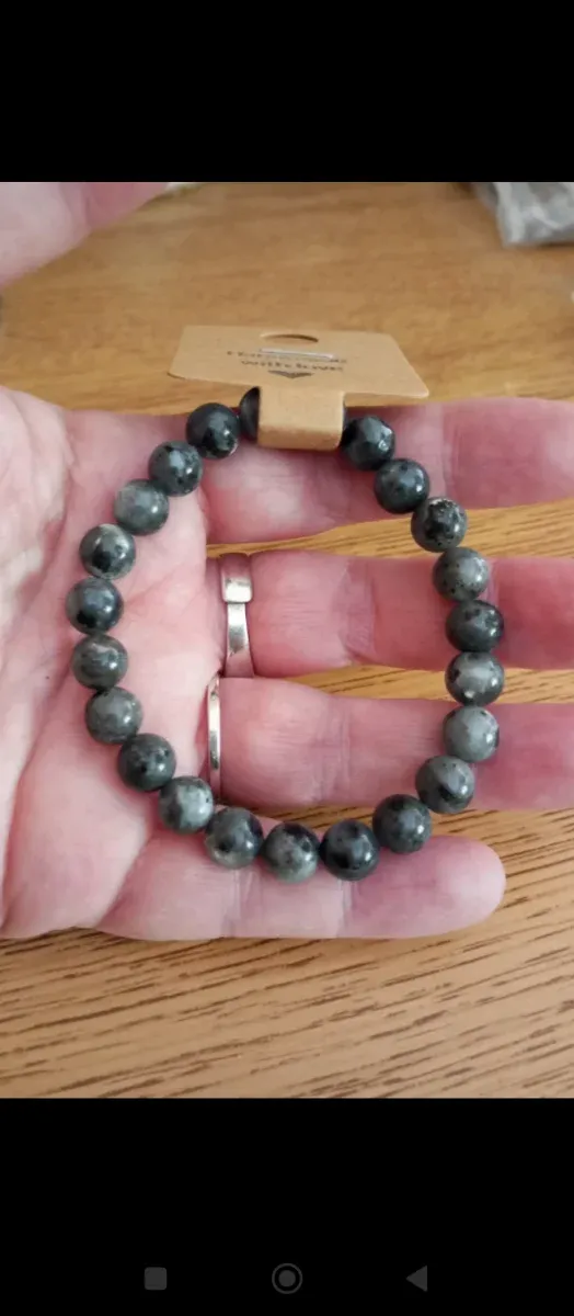 Bracciale in pietra labradorite