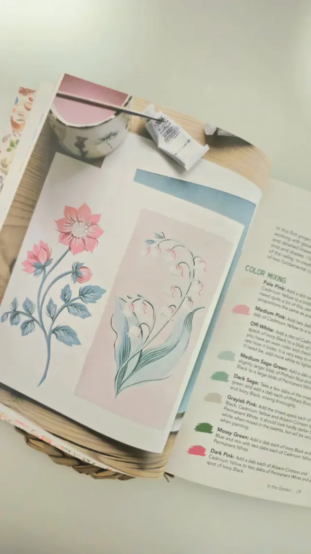 Painting Nature with Clare Beautiful Gouache