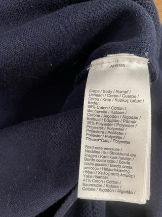 Jersey Lacoste Talla XL Azul Marino