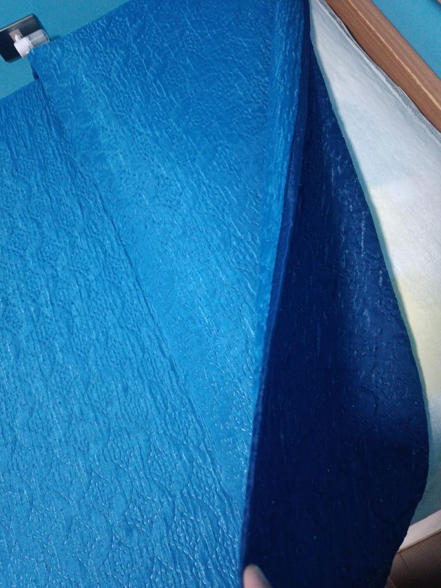 Copriletto singolo blu