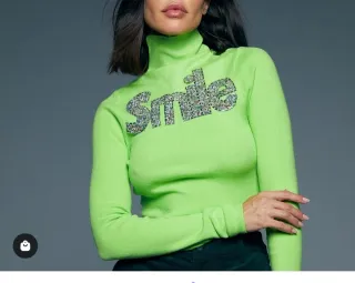 Jersey Le Cruel verde brillante talla única