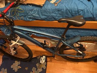 Bicicleta Enduro Azul