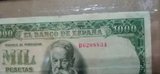 Billete 1000 Pesetas Sorolla 1951