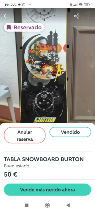 Tabla Snowboard Burton