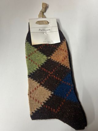 Calcetines Pulligan Talla Única Diseño Rombo