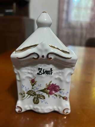 Servizio porta spezie ceramica 8 pezzi