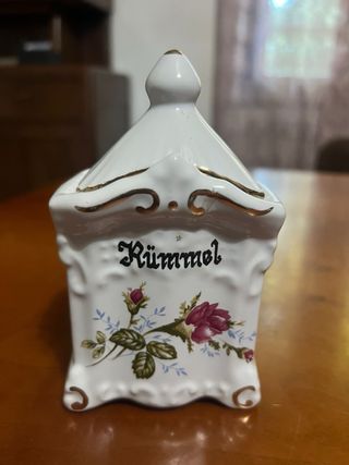 Servizio porta spezie ceramica 8 pezzi