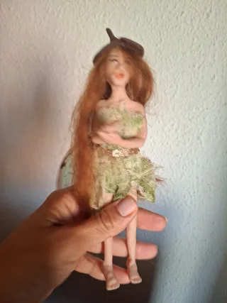 Muñeca Hada Duende Gnomo Elfo