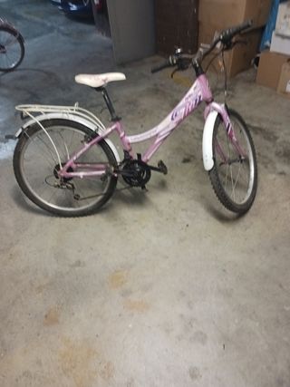 Bicicleta  rosa