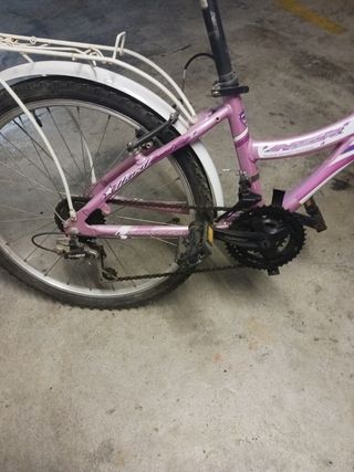 Bicicleta  rosa