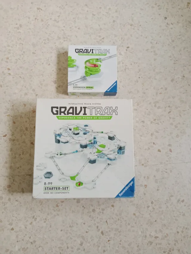 Gravitrax Starter Set y Expansión Espiral