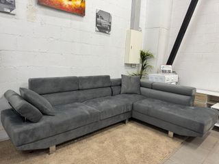 Sofá Rinconera Gris 260cm