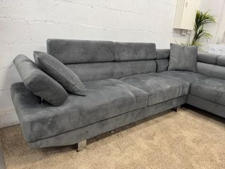 Sofá Rinconera Gris 260cm