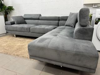 Sofá Rinconera Gris 260cm