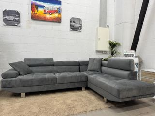 Sofá Rinconera Gris 260cm