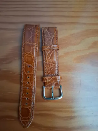 Correa de reloj Seiko marrón