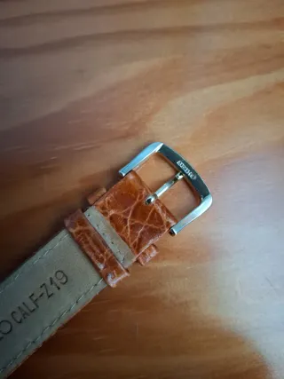 Correa de reloj Seiko marrón
