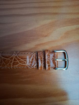 Correa de reloj Seiko marrón