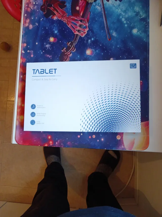 Tablet compatta e facile da trasportare