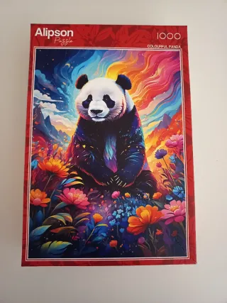 Puzzle Alipson Colourful Panda 1000 piezas