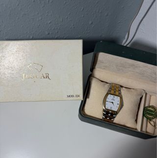 RELOJ JAGUAR ORO Y ACERO 