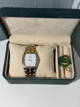 RELOJ JAGUAR ORO Y ACERO 