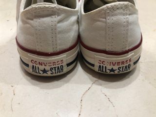 Converse Tela Blancas